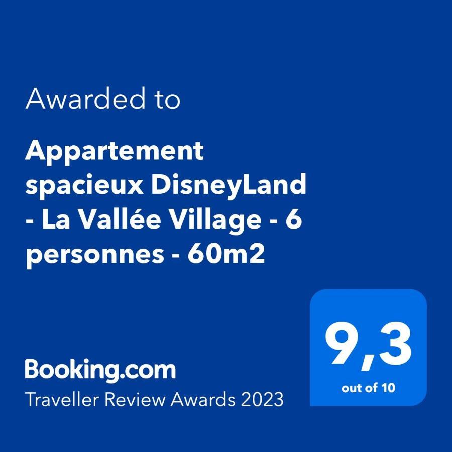 Appartement Spacieux Disneyland - La Vallee Village - 6 Personnes - 60M2 Saint-Germain-sur-Morin Exterior foto